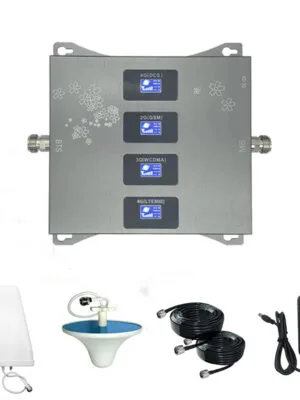 Office Use 3G 4G LTE Quadband 850/900/1800/2100Mhz Mobile Reception Booster