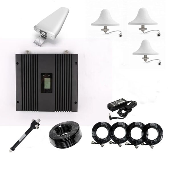 4-Band Mobile Signal Booster – 700/1800/2100/2600 MHz – Up to 1000㎡ – Model: WSC-4B1000